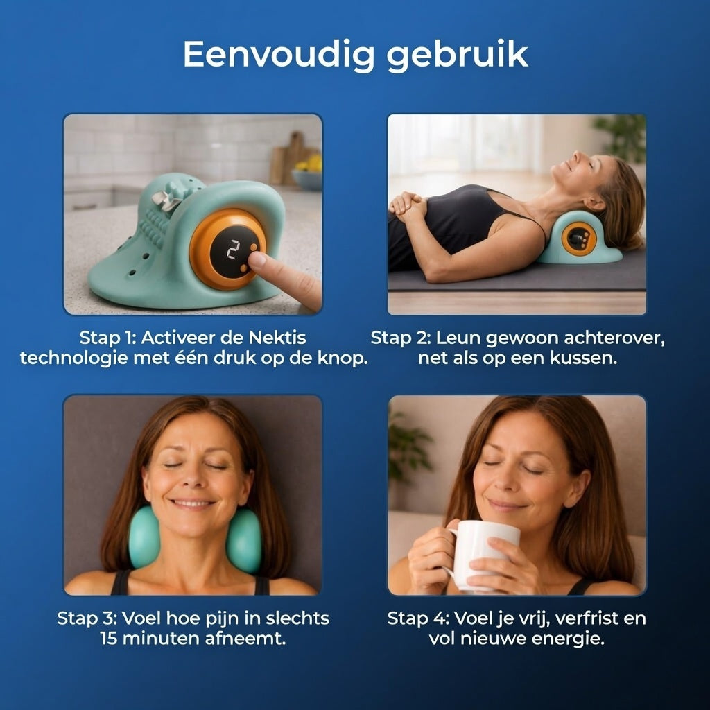 1+1 50% Off Nektis® 5-in-1 Massagekussen