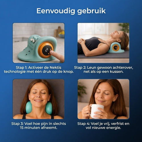 1+1 50% Off Nektis® 5-in-1 Massagekussen